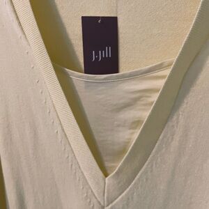 NWT:  J. Jill Yellow Tunic Sweater